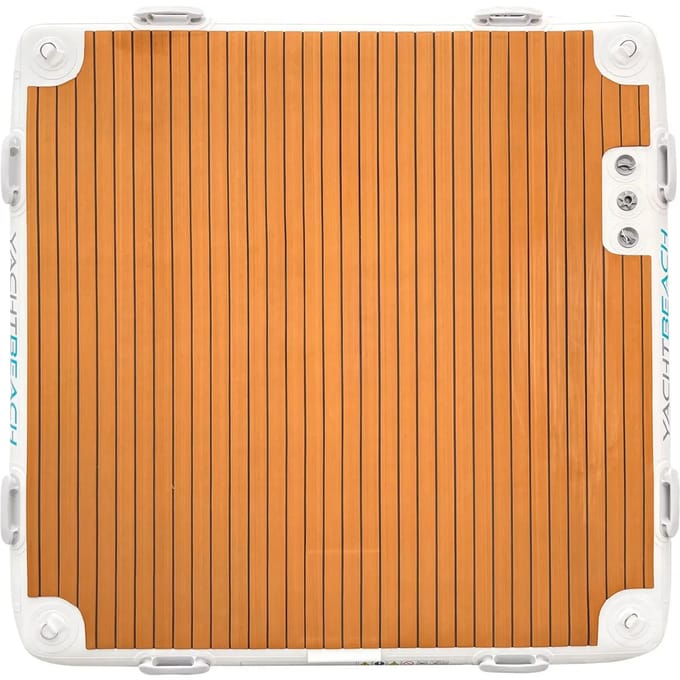 Opblaasbaar platform Yachtbeach Premium Teak