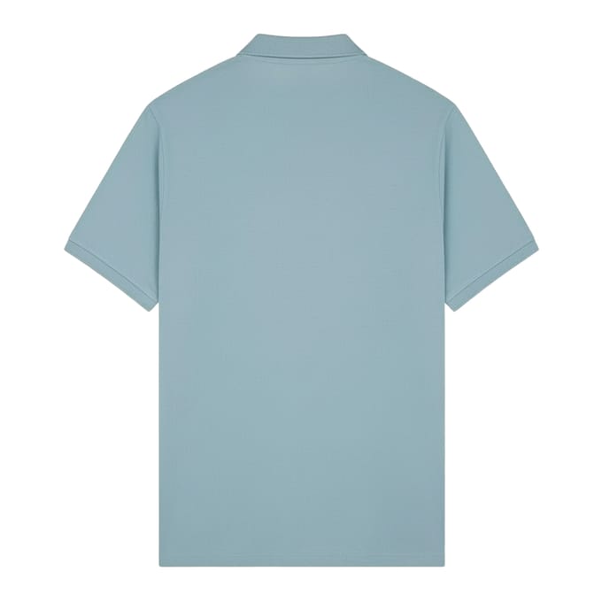 Lyle & Scott Heren Borst Logo Merk Polo Shirt (Blauw)