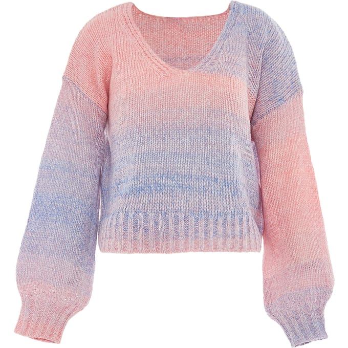 Mymo Jumper Dames blauw roze