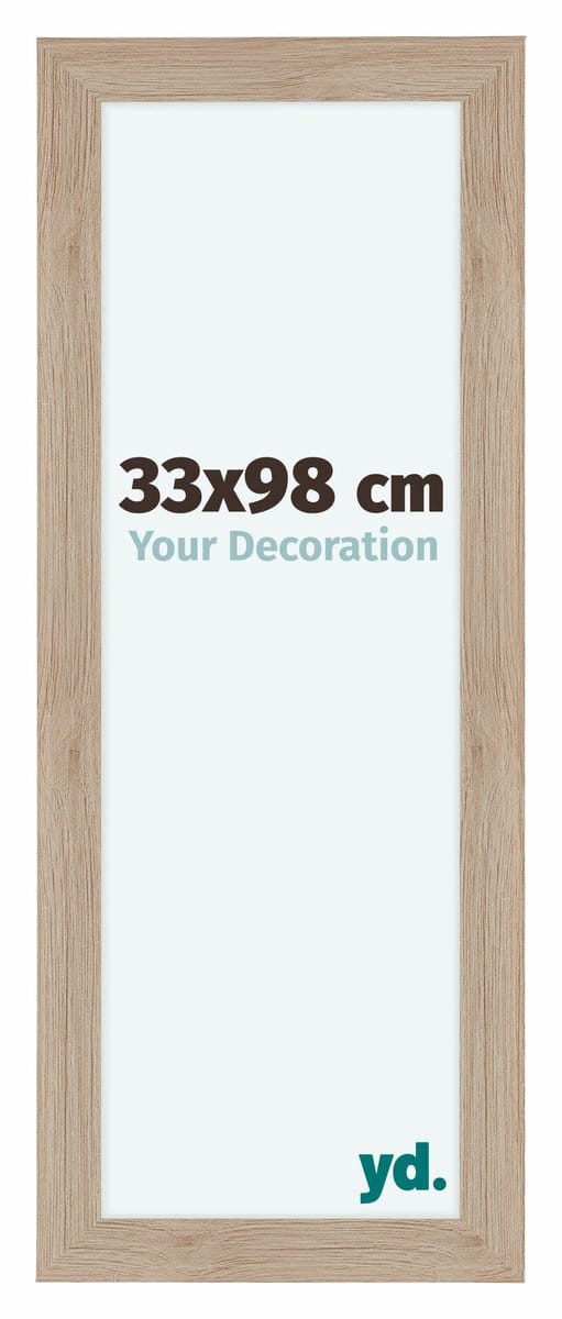Your Decoration - Fotolijst 33x98 cm - MDF - Eiken Licht - Como