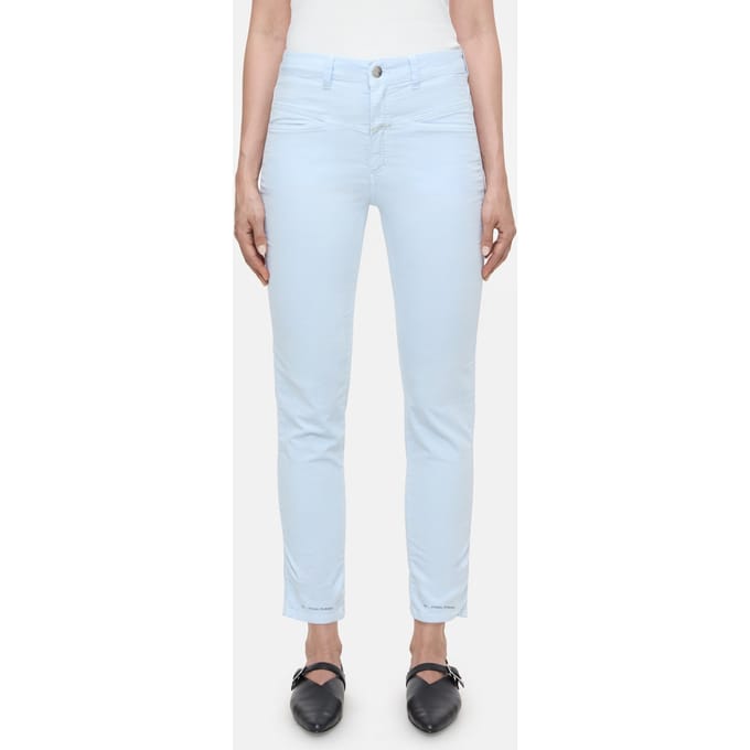 Closed Pedal Pusher Pants Lazio Blue Größe: W30L32 | Stoffhosen Outlet | Damen | Blau