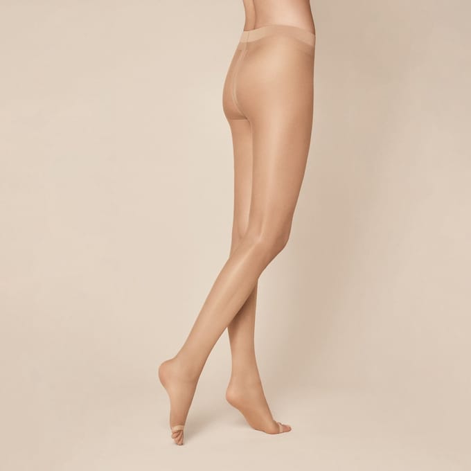 Kunert Fresh Up 10 Panty TOELESS - Cashmere - Maat 36-38
