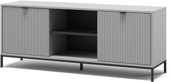 Vicco Eliza TV-meubel – 150 x 60 cm met 2 deuren Grijs