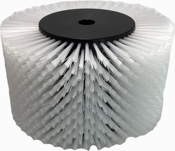 Heute Voorreinigingsborstel NYLON voor schoenpoetsmachines