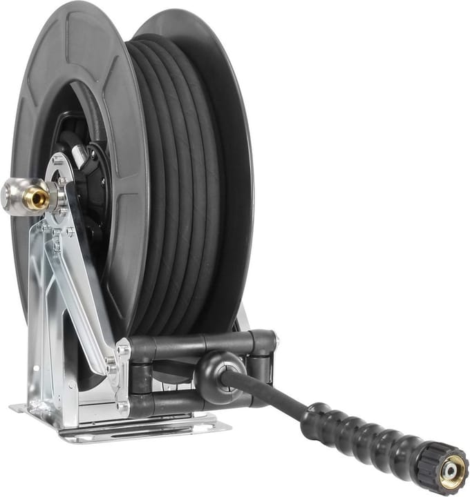 R+M SUTTNER - Haspelrol - Slangoproller - 2SC-08 - 20Meter - SW M22 Kranzle Koppeling ING RVS
