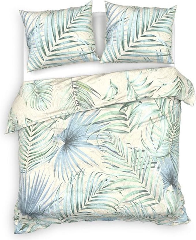 Heckett & Lane Dekbedovertrek Luna (Grey)-200x200/220 cm
