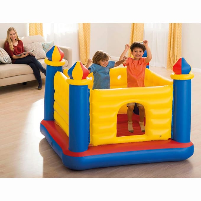 Intex 48259 - Opblaasbaar springkasteel 'Jump-O-Lene' (174x174x135cm)