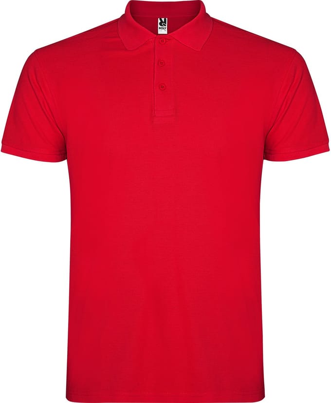 Roly - Star Polo - Red 60 maat XXL