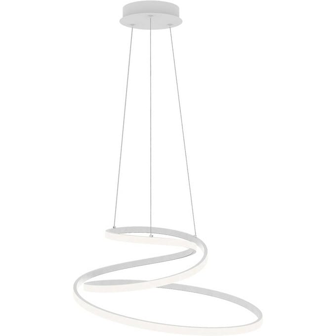 Luce Ambiente Design LED hanglamp COASTER, wit, Ø 60 cm, metaal, CCT