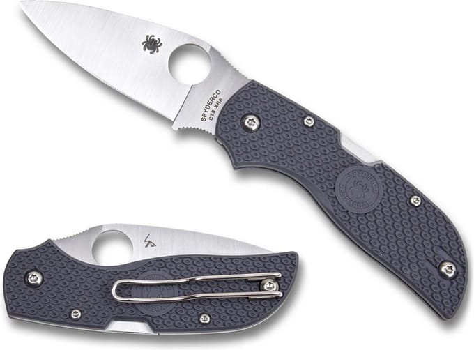 Spyderco Zakmes Chaparral Lightweight Grey CTS XHP PE