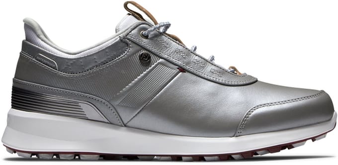 Footjoy Casual Stratos Spikeless Dames Golfschoen Silver - Maat : 38