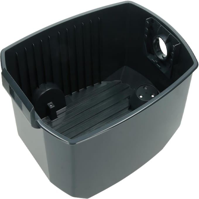 Reserve container - Opvangbak - Stofzuigen - Duurzaam en robuust - 10 Liter - Zwart