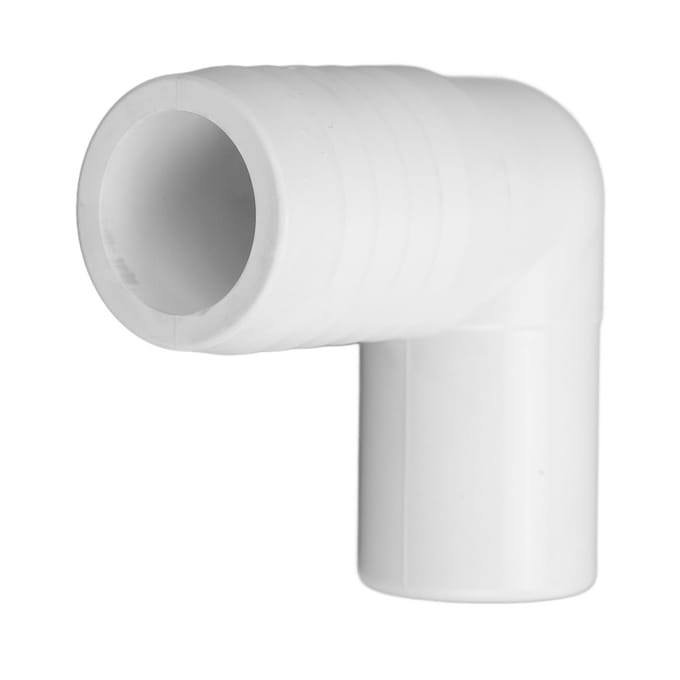 Bilgepomp Aftapconnector 360 graden Draaibaar ABS Aftapslang Fitting voor G1100 Bilgepomp Wit wit