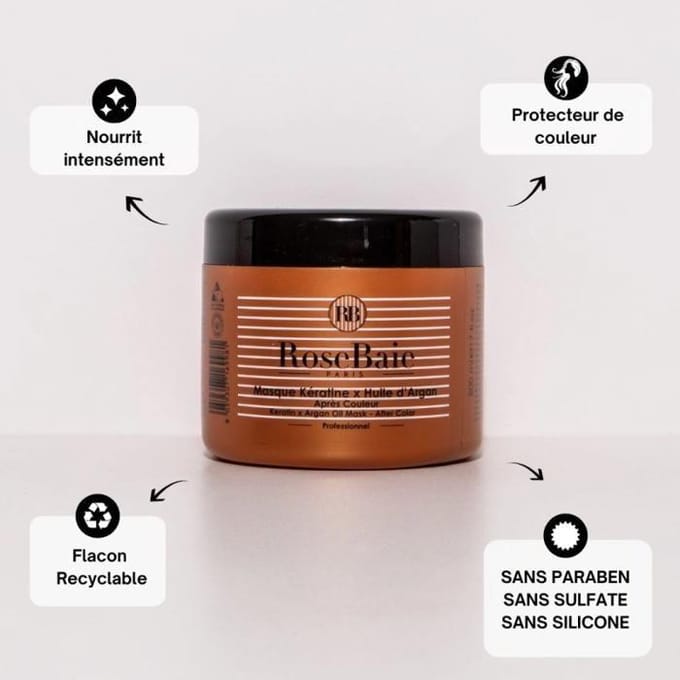 Masque argan post coloration 500ml RP2275