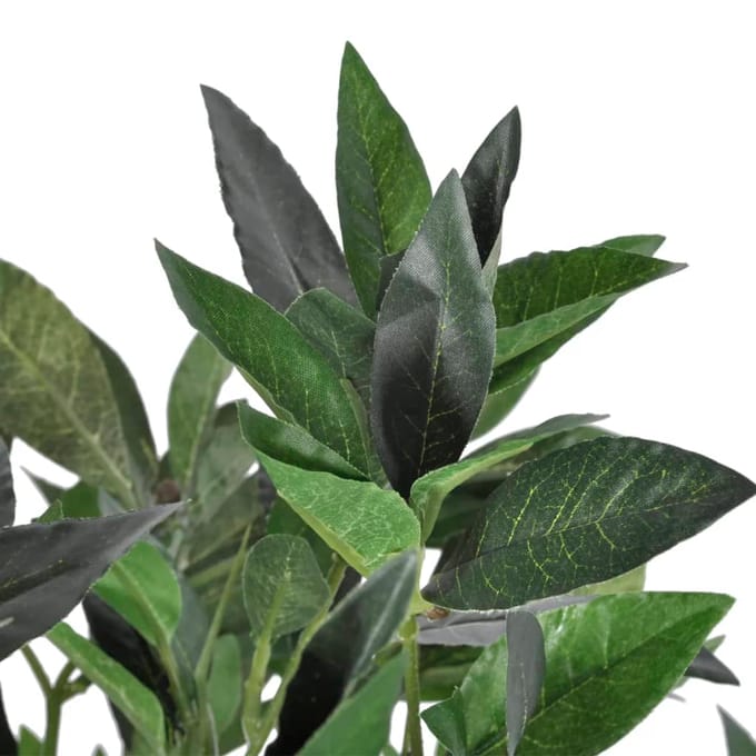 vidaXL - Kunst - laurierboom - met - pot - 120 - cm