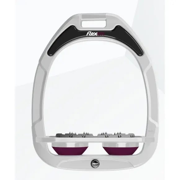 Plat Ultra Grip Wit/Grijs/Paars Flex-On Green Composite