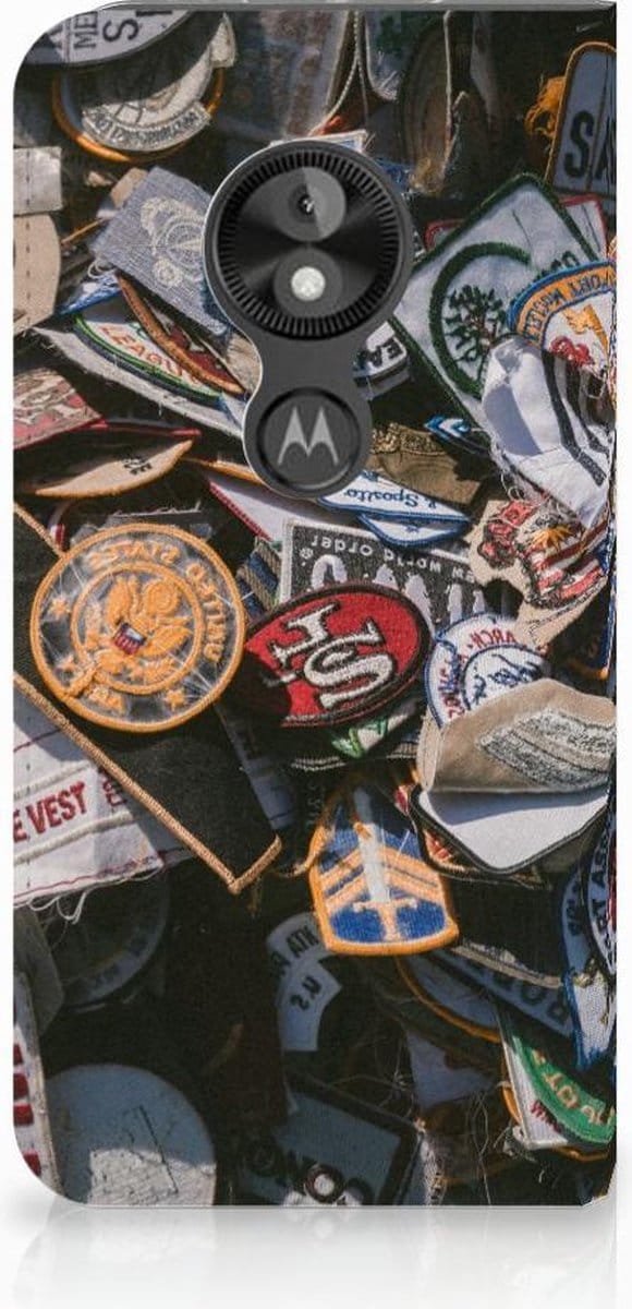 Motorola Moto E5 Play Stand Case Badges