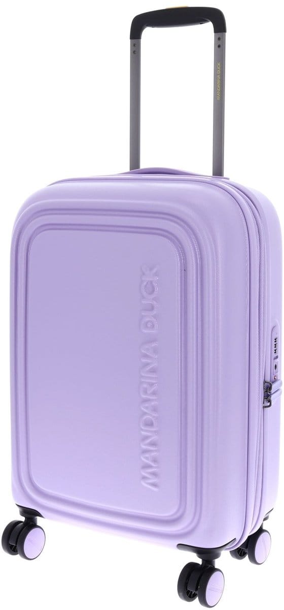 MANDARINA DUCK trolley Logoduck + Expandable Trolley Frosty Lilac paars 55cm