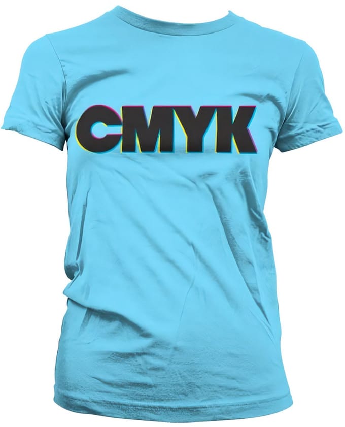 Hybris Dames T-shirt Cmyk Girly SH-5-15521-H30-8