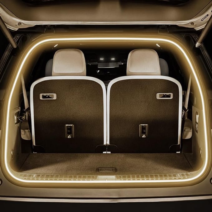 Dynamische LED-strip voor kofferbak met inductiesensor, universeel, 2 meter lang, sfeerverlichting voor auto, SUV en vrachtwagen