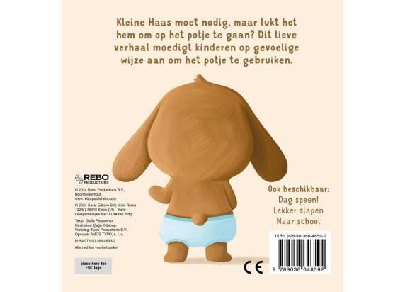 Rebo Publishers Potty Training - Step-by-Step Board Book