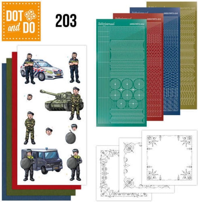 Nr. 203 Dot and Do Big Guys Professions- Yvonne Creations