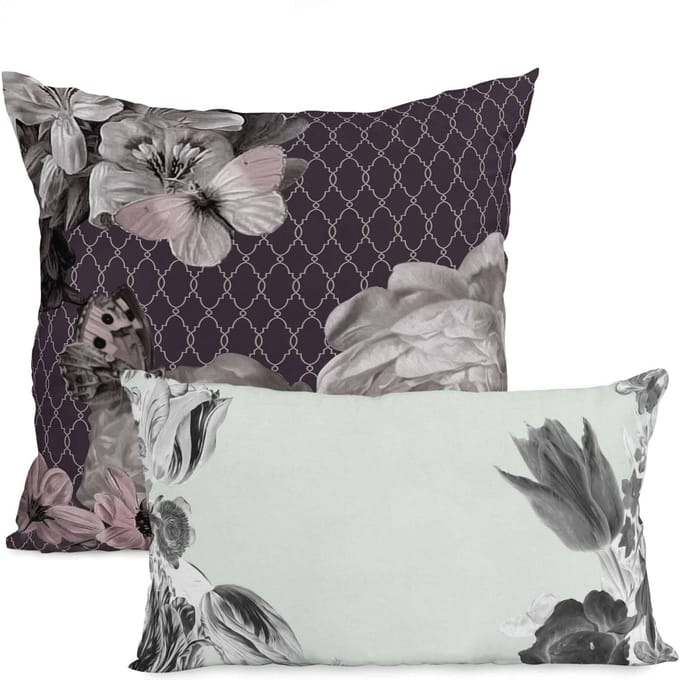 Set van 2 kussenhoezen Onyx | Happy Friday