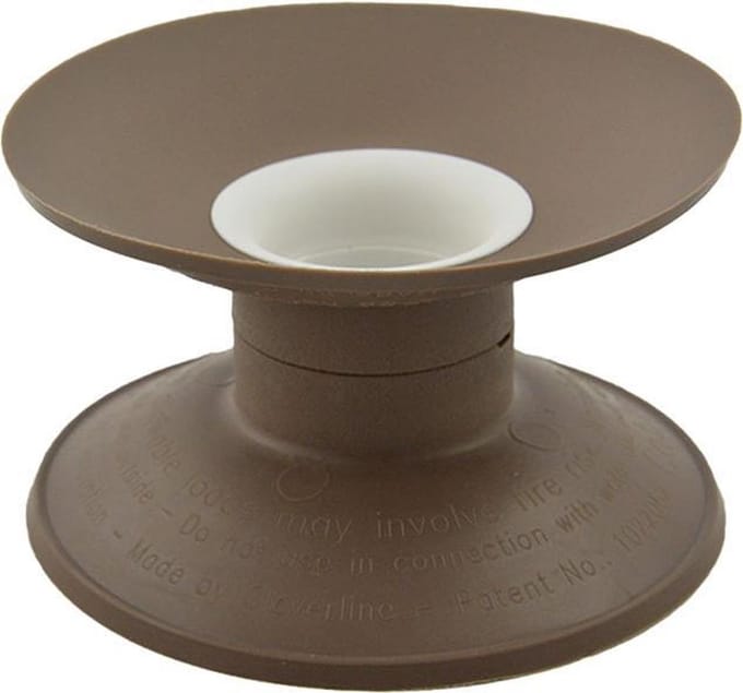 Snoeren oprollen met Cable Organizer XL - Taupe/ wit
