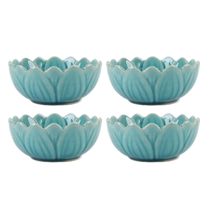 4 Stuks Keramische Schaal Voor Oliebrander Warmer Diffuser Kom Houder Craquelé Ijspatroon Essentiële Olie