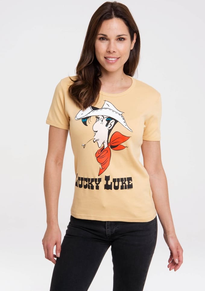 Logoshirt T-Shirt Lucky Luke Portrait