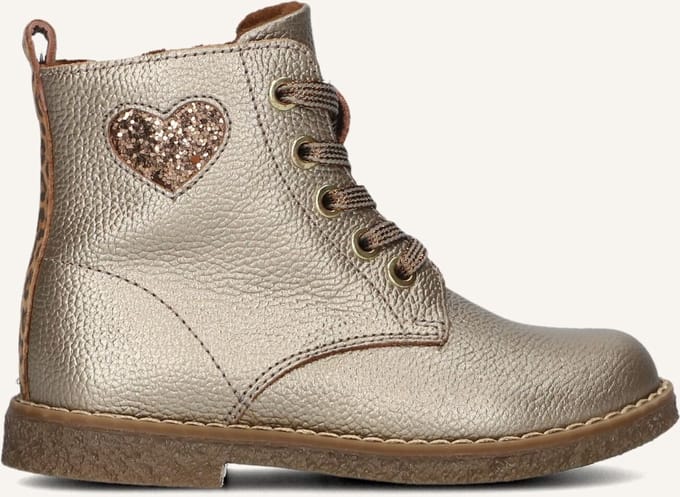 Ton & Ton Lis Boots Meisjes - Goudkleurig - Maat 22