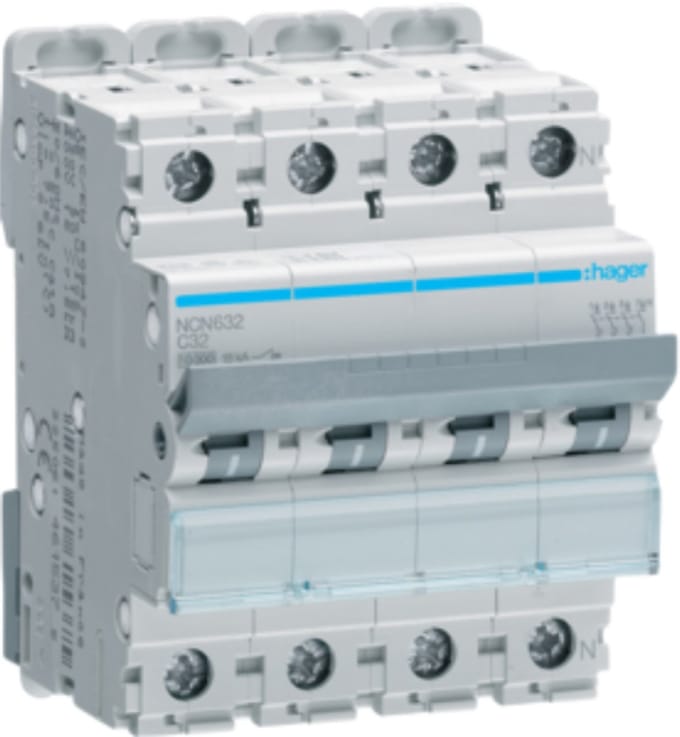 Hager NCN Stroomonderbreker - NCN632 - E2MBK