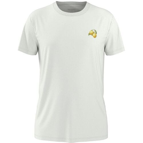 ESMARA MEN Heren T-shirt - slim fit (wit, M)