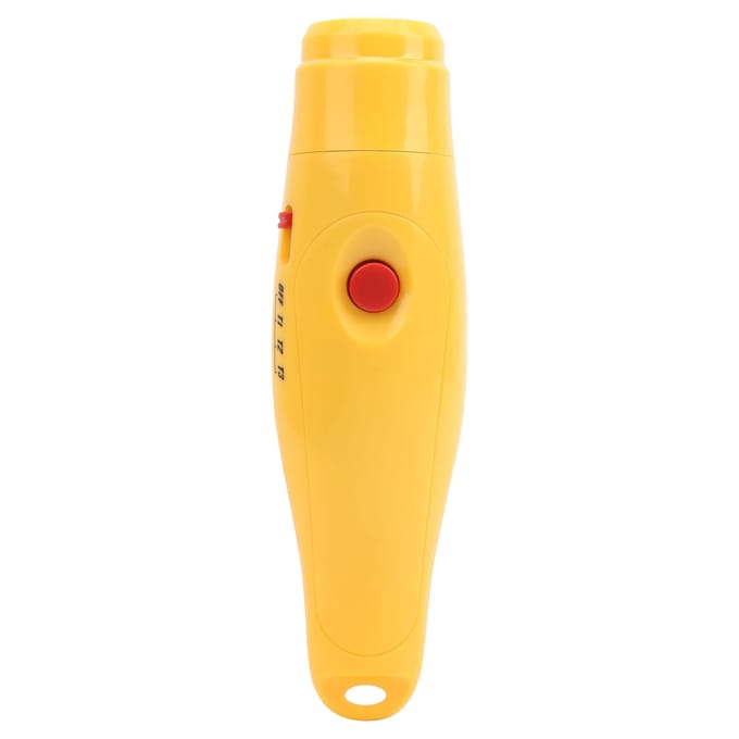Sifflet électronique ABS à décibel élevé 120DB réglable à trois vitesses avec cordon de suspension yellow
