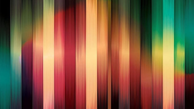 Poster | Geel , Rood | 104 x 70,5 cm