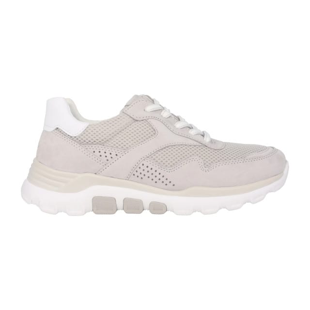 Gabor rollingsoft sensitive 86.986.30 - dames rollende wandelsneaker - Grijs - maat 41 (EU) 7.5 (UK)