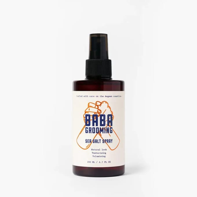 Baba Grooming Sea Salt Spray 200ml - Zeezout Spray voor Volume & Beach Waves