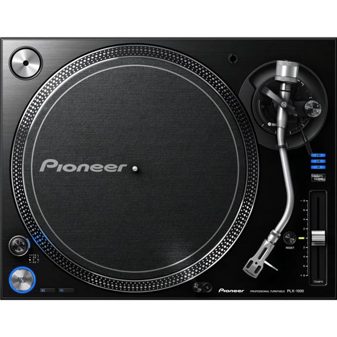 Pioneer DJ PLX-1000 Direct drive platenspeler - Zwart