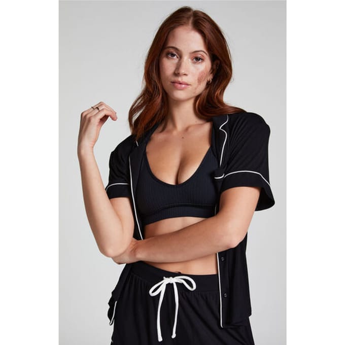 Hunkemöller Dames Lingerie Bralette Dianne - Zwart - maat M