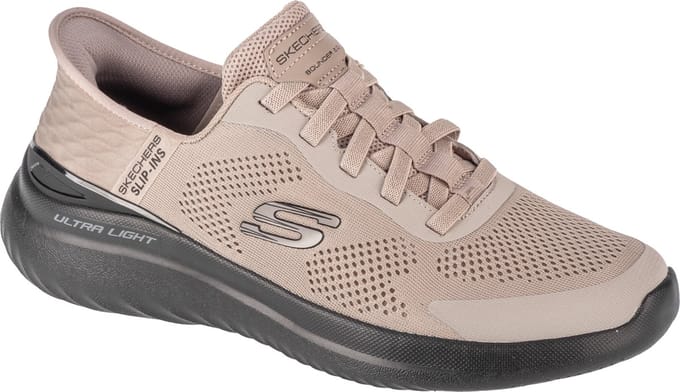 Skechers Slip-Ins: Bounder 2.0 - Emerged, Mannen, Beige, Sneakers, maat: 42,5