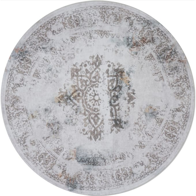 Veer Carpets Vloerkleed juud rond ø120 cm