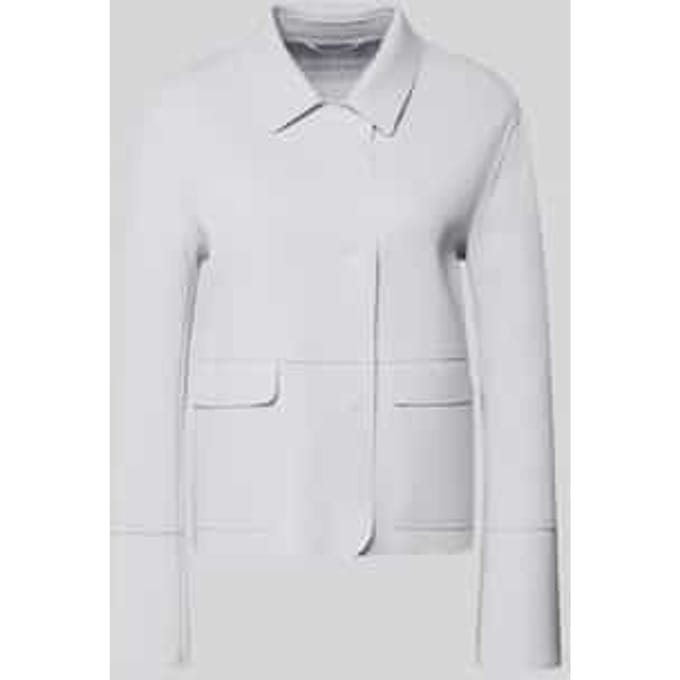 Blazer met kentkraag en opgezette klepzakken