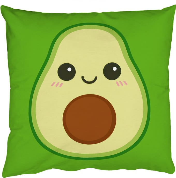 Sierkussens - Kussentjes Woonkamer - 60x60 cm - Avocado - Groen - Speels