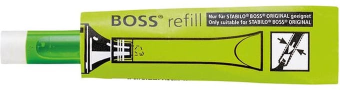 Markeerstiftinkt stabilo 070/33 groen | 20 stuks