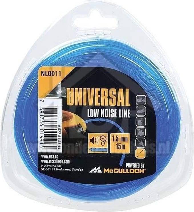 Universal Draad Nylon draad Grastrimmers - Ø 1.5 mm - 15 mtr