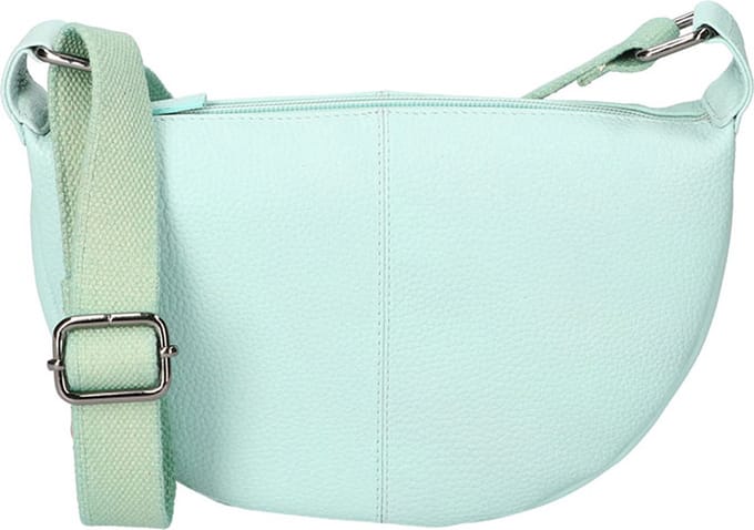 Leather Design Moon Bag Schoudertas Revival Mint Green
