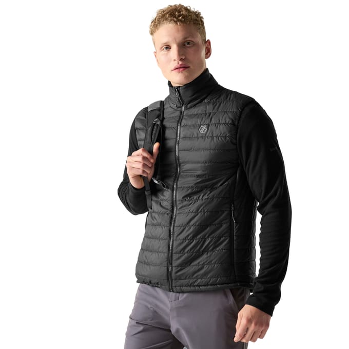 Dare 2B Heren Air Lite Body Warmer (Zwart)