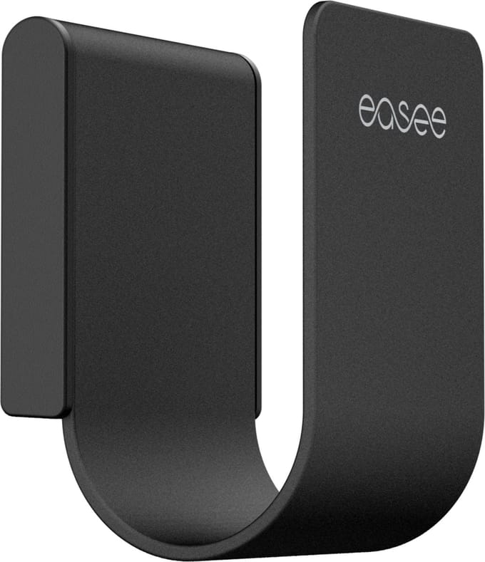 Easee U-Hook Cable Holder Black