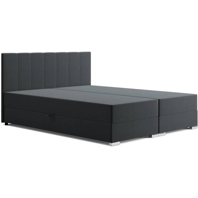 Boxspring Jaya 160x200 cm fluweel met opbergruimte | NADUVI Collection