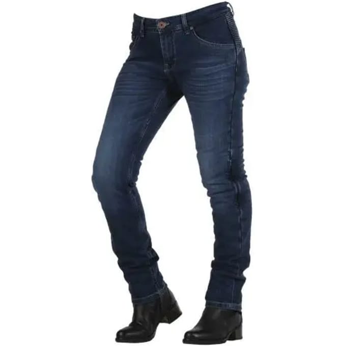 Motorjeans voor dames Overlap City Ce